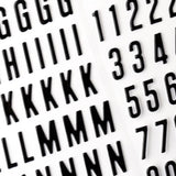 American Crafts - Coast-to-Coast - Thickers Stickers - Alpha