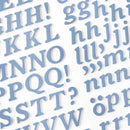 American Crafts - Hello Little Boy - Thickers Stickers - Alpha