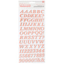 American Crafts - Hello Little Girl - Thickers Stickers - Alpha