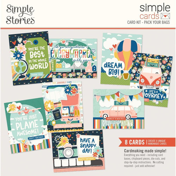 Simple Stories - Pack Your Bags - Card Kit
