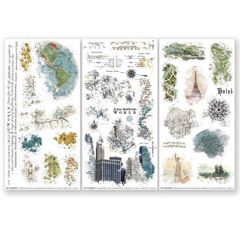 49 And Market - Wherever - Rub-Ons - Blendable