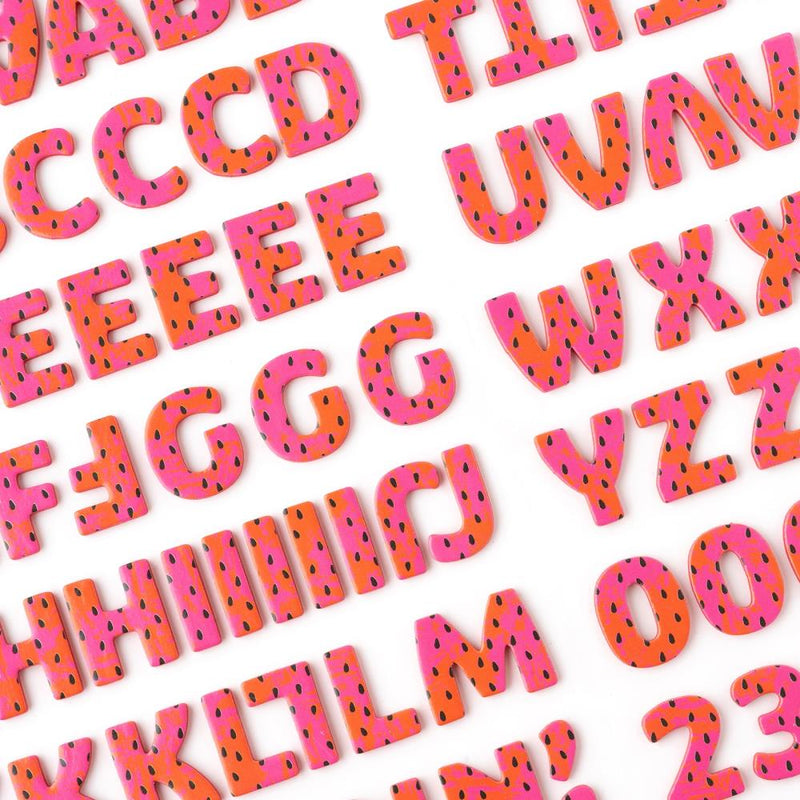 Pebbles - Fun In The Sun - Thickers Stickers - Foam Alpha