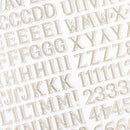 Pink Paislee - Joyful Notes - Thickers Stickers - Gold Foil Alpha