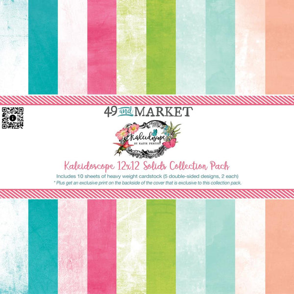 49 And Market - Kaleidoscope - Collection Pack 12"X12" - Solids