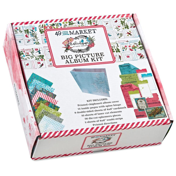 ***Special Order*** 49 And Market - Kaleidoscope - Big Picture Album Kit