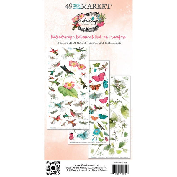 49 And Market - Kaleidoscope - Rub-On - Botanical