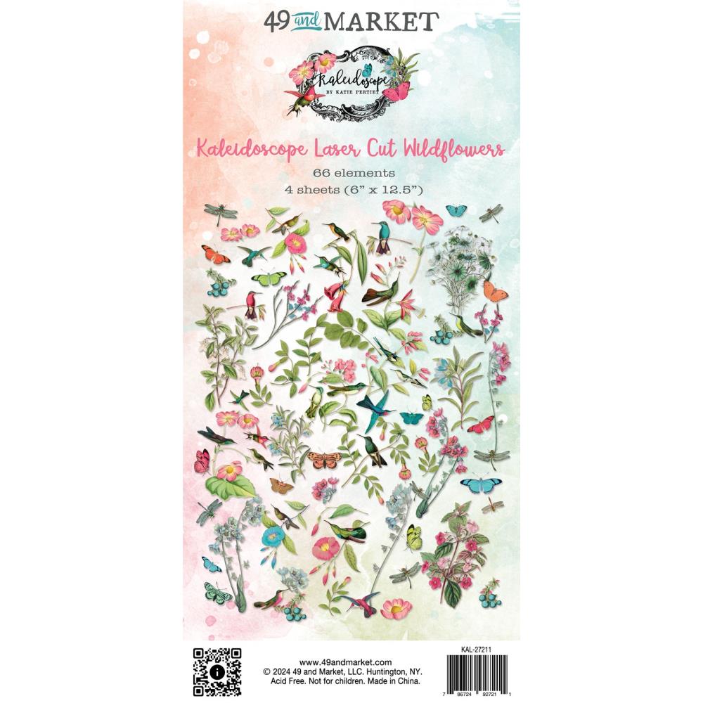 49 And Market - Kaleidoscope - Laser Cut Outs - Wildflower