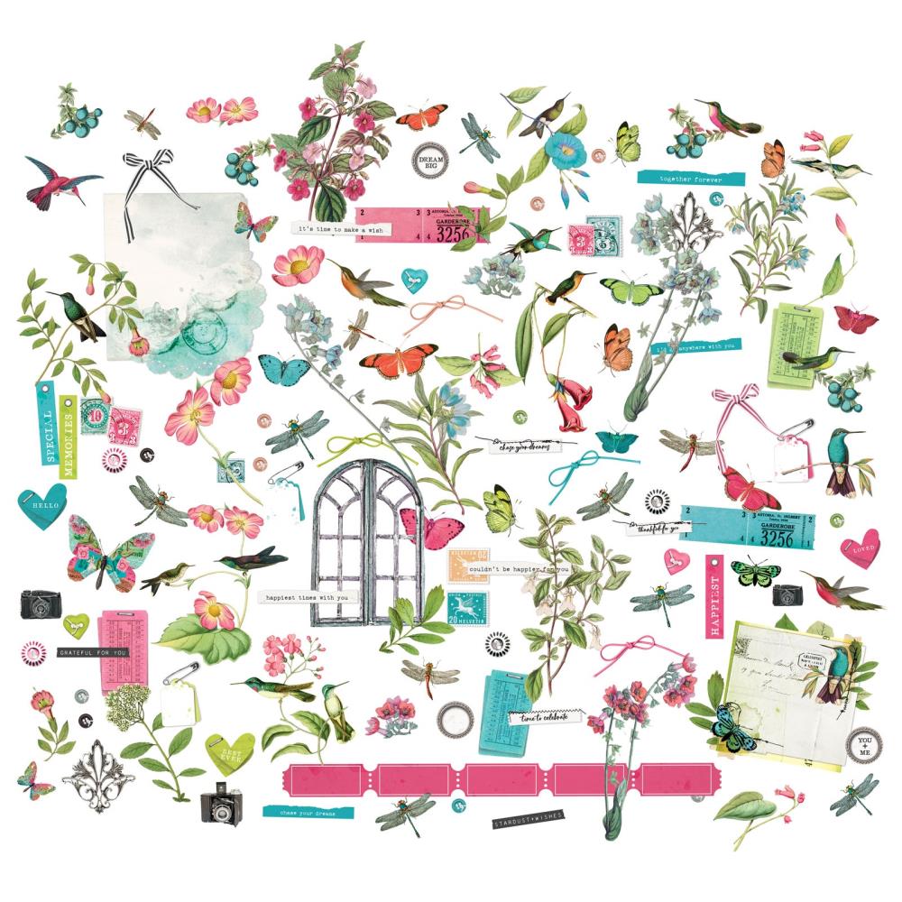 49 And Market - Kaleidoscope - Laser Cut Outs - Mini Elements