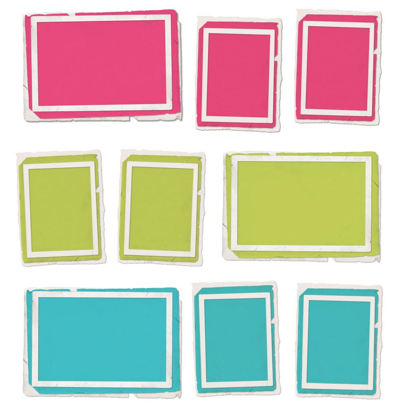 49 And Market - Kaleidoscope - Chipboard Set - Frames