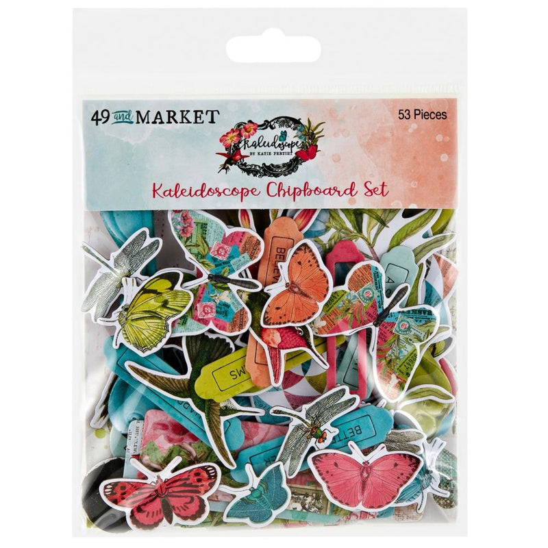 49 And Market - Kaleidoscope - Chipboard Set