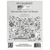 49 And Market - Color Swatch: Charcoal - Mini Laser Cut Outs Elements