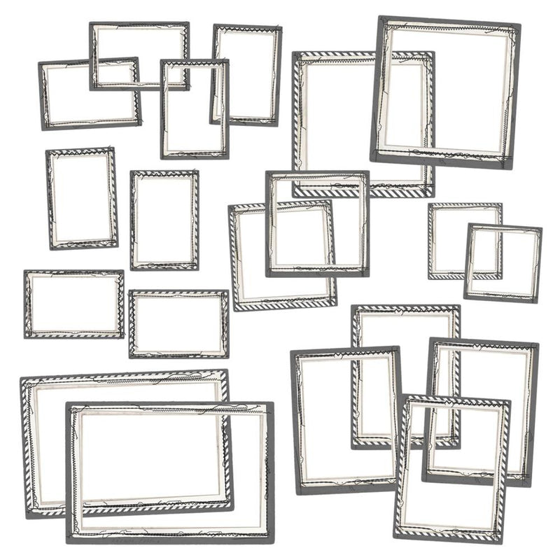 49 And Market - Color Swatch: Charcoal - Frame Set