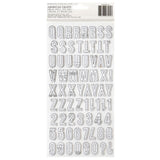 Vicki Boutin - Mixed Media - Thickers Stickers - Alpha