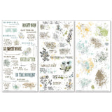 49 And Market - Krafty Garden - Rub-On Transfer Set - Essentials