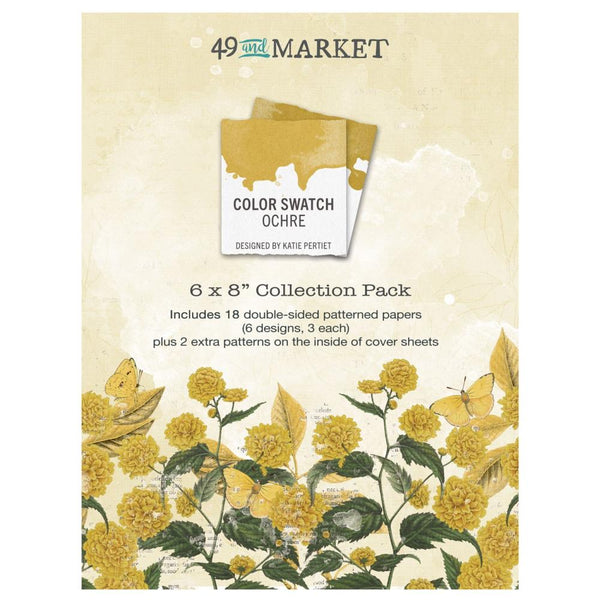49 And Market - Color Swatch: Ochre - Collection Pack 6"X8"