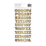 Bo Bunny - Charmed Chronicles - Thickers - Alphabet