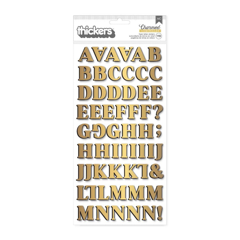 Bo Bunny - Charmed Chronicles - Thickers - Alphabet