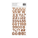 Jen Hadfield - Groovy Darlin' - Thickers - Alphabet