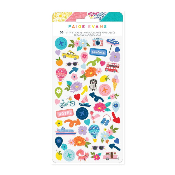 ***Pre-Order*** Paige Evans - Adventurous - Puffy Stickers - Icons