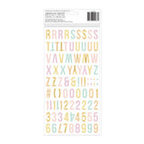 Bea Valint - Sketchbook - Thickers - Alphabet