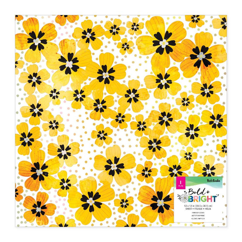 Vicki Boutin - Bold And Bright - Specialty Paper 12"X12"