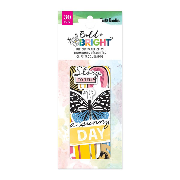 ***Pre-Order*** Vicki Boutin - Bold And Bright - Die-Cut Paper Clips
