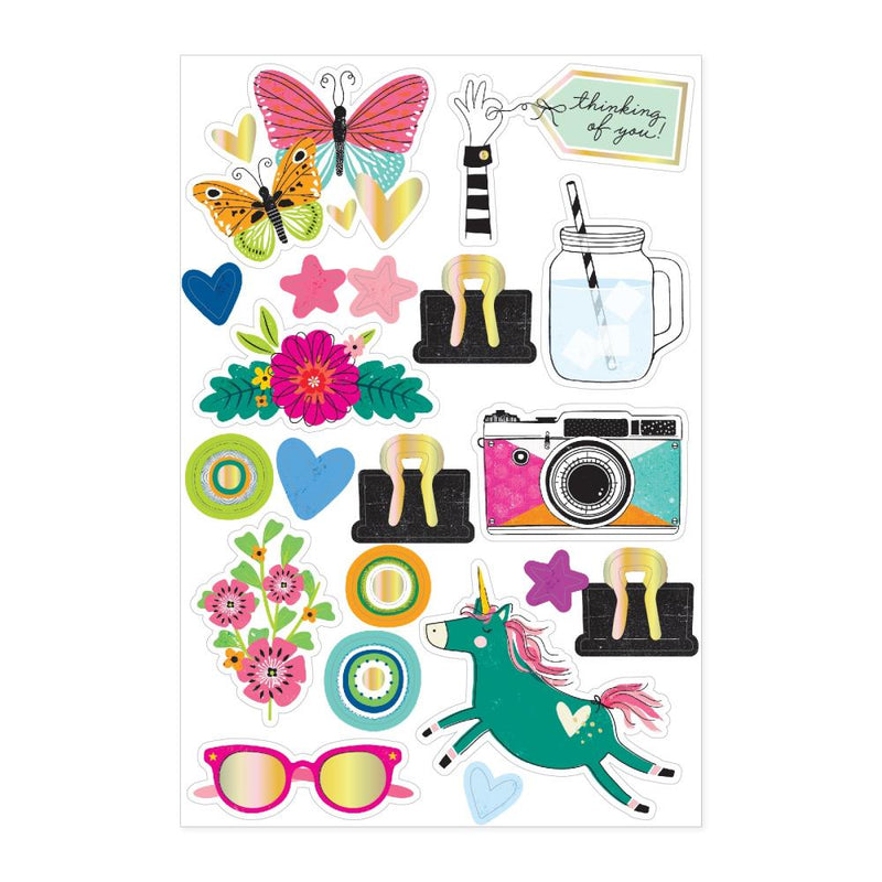 ***Pre-Order*** Vicki Boutin - Bold And Bright - Sticker Book