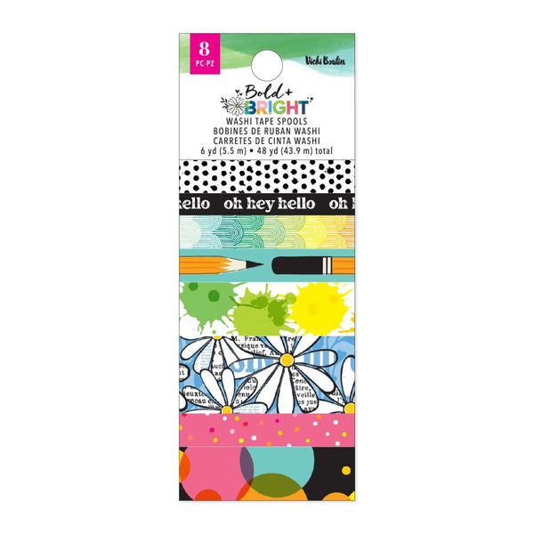 ***Pre-Order*** Vicki Boutin - Bold And Bright - Washi Tape