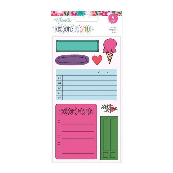 ***Pre-Order*** Shimelle - Reasons To Smile - Acrylic Stamp Set