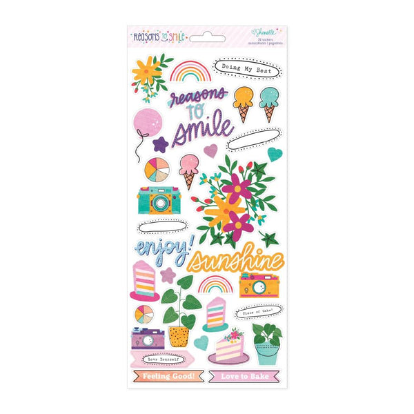 ***Pre-Order*** Shimelle - Reasons To Smile - Cardstock Stickers