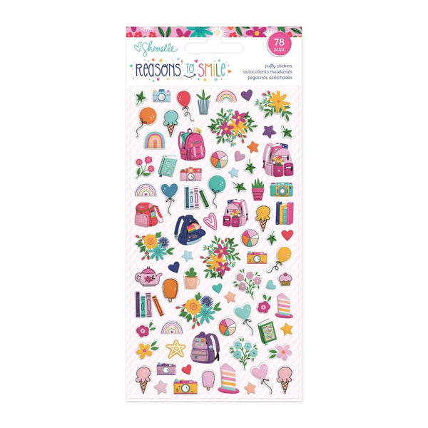 ***Pre-Order*** Shimelle - Reasons To Smile - Puffy Stickers - Icon