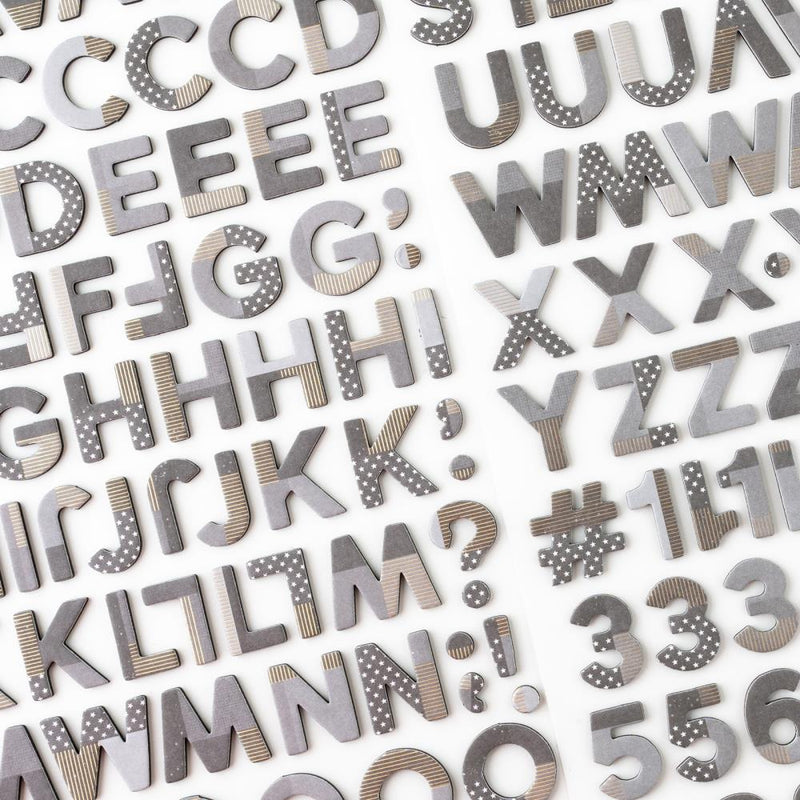 Vicki Boutin - Bold And Bright - Thickers - Alphabet