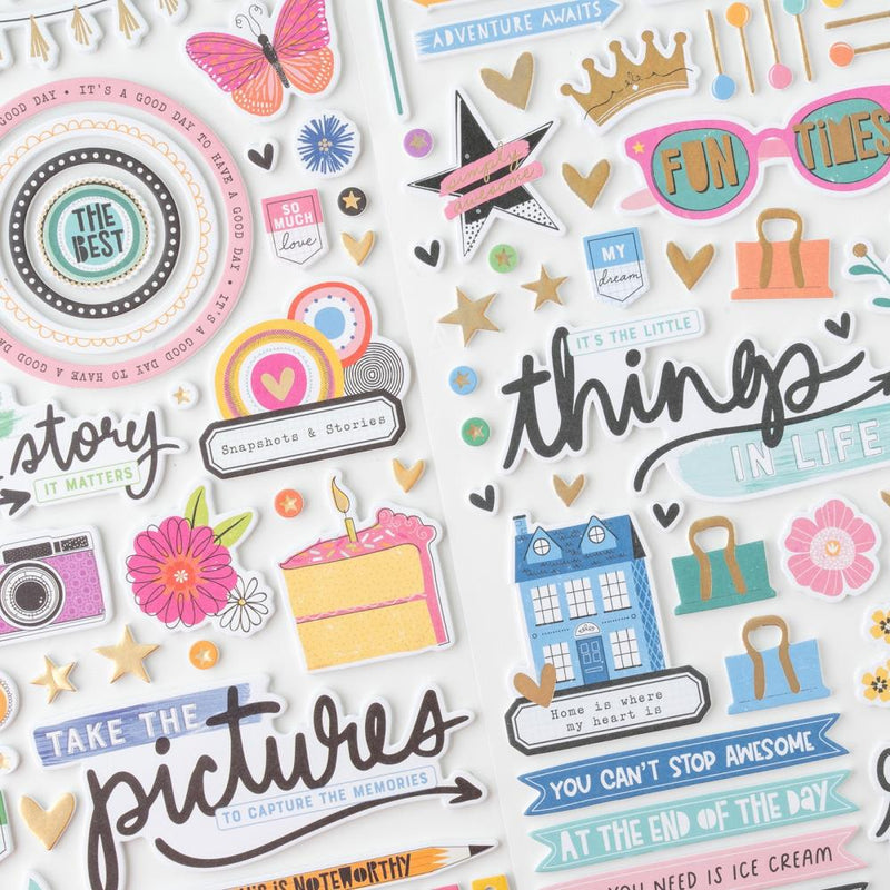 Vicki Boutin - Bold And Bright - Thickers - Phrases