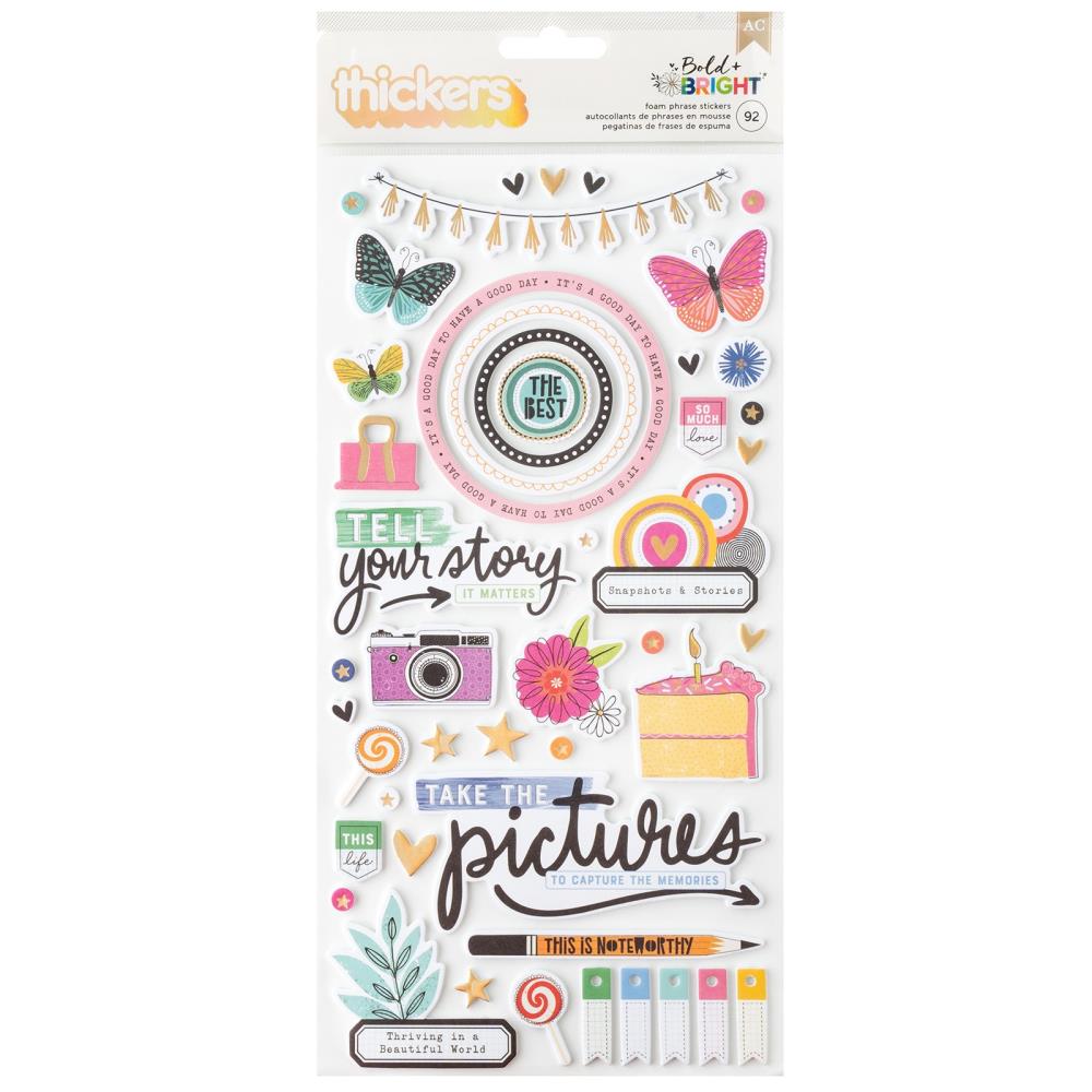 Vicki Boutin - Bold And Bright - Thickers - Phrases