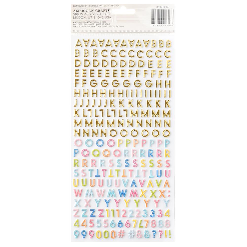 Paige Evans - Adventurous - Mini Thickers - Alphabet