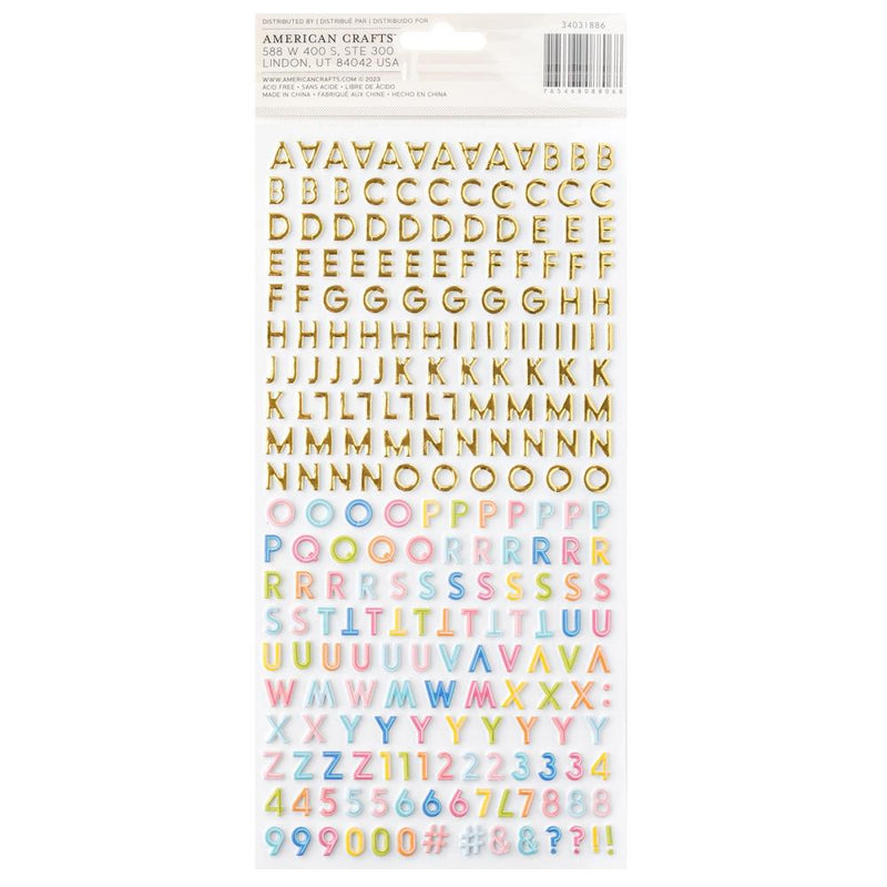 Paige Evans - Adventurous - Mini Thickers - Alphabet