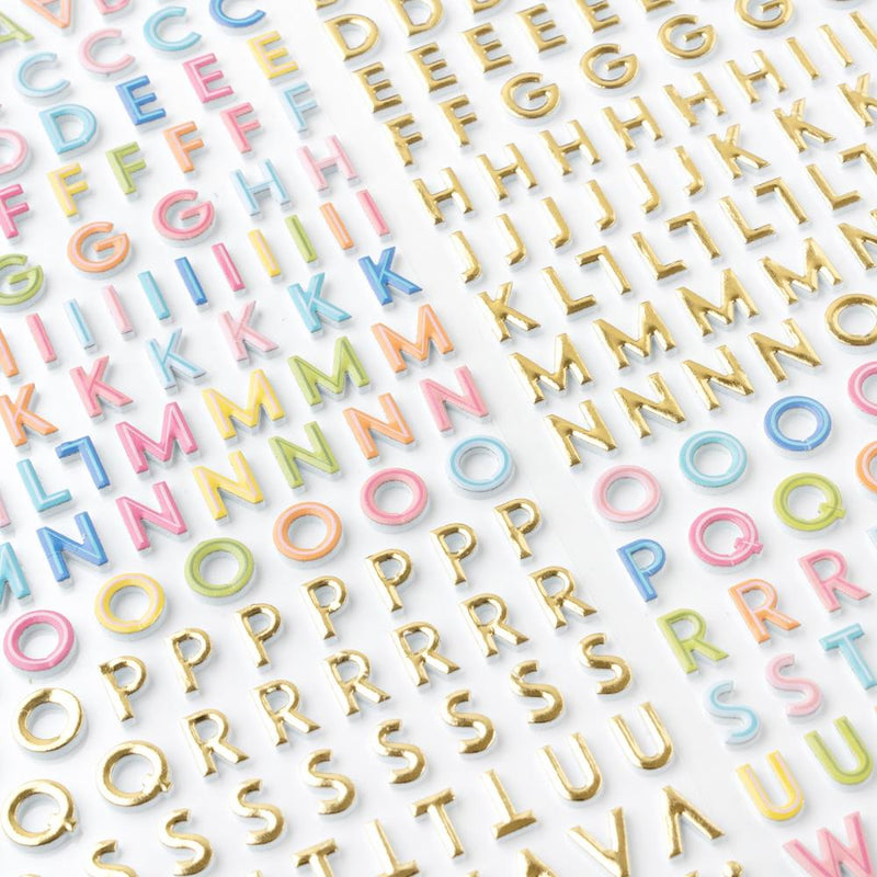 Paige Evans - Adventurous - Mini Thickers - Alphabet