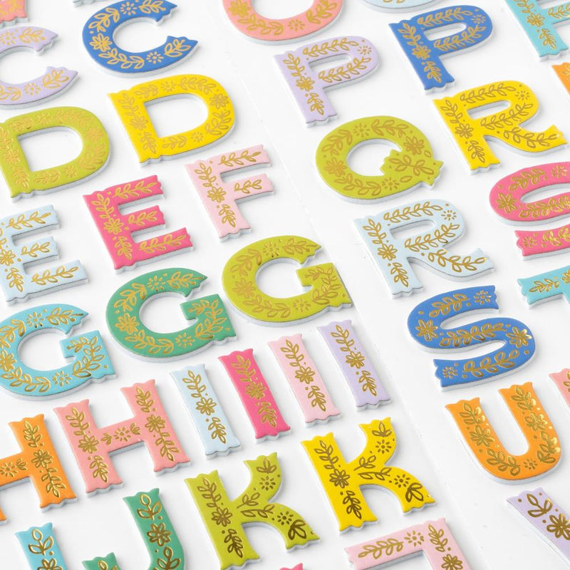 Paige Evans - Adventurous - Thickers - Alphabet