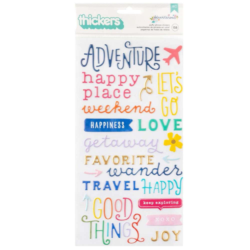 Paige Evans - Adventurous - Thickers - Phrases