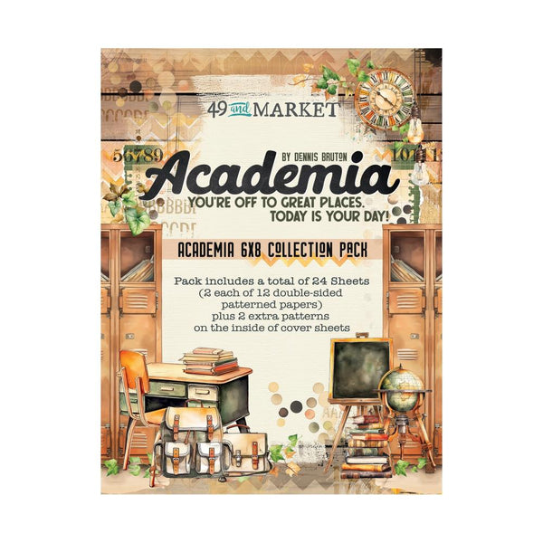 49 And Market - Academia - Collection Pack 6"X8"