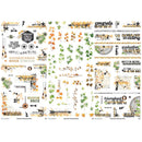 49 And Market - Academia - Rub-On Transfer Set