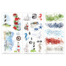 49 And Market - Summer Porch - Rub-on Transfer Set - Blendable