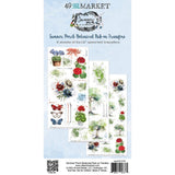 49 And Market - Summer Porch - Rub-on Transfer Set - Botanical