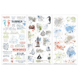 49 And Market - Summer Porch - Rub-on Transfer Set - Essentials