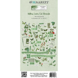 49 And Market - Color Swatch: Willow - Laser Cut Outs Elements