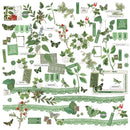 49 And Market - Color Swatch: Willow - Mini Laser Cut Outs Elements