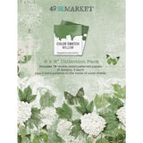 49 And Market - Color Swatch: Willow - Collection Pack 6"X8"