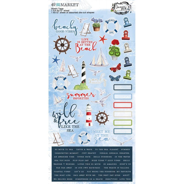 49 And Market - Summer Porch - Washi Sheets