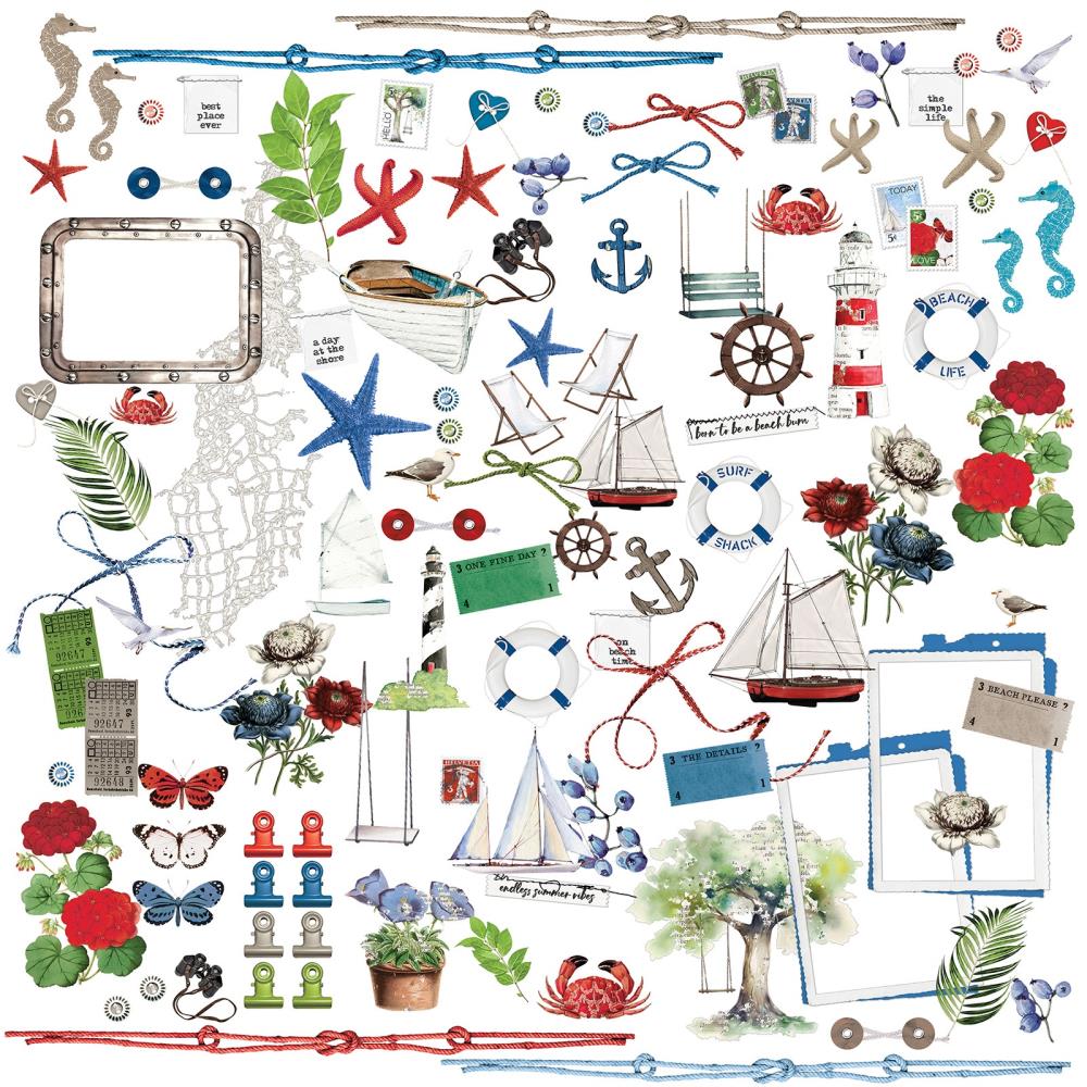 49 And Market - Summer Porch - Mini Laser Cut Outs
