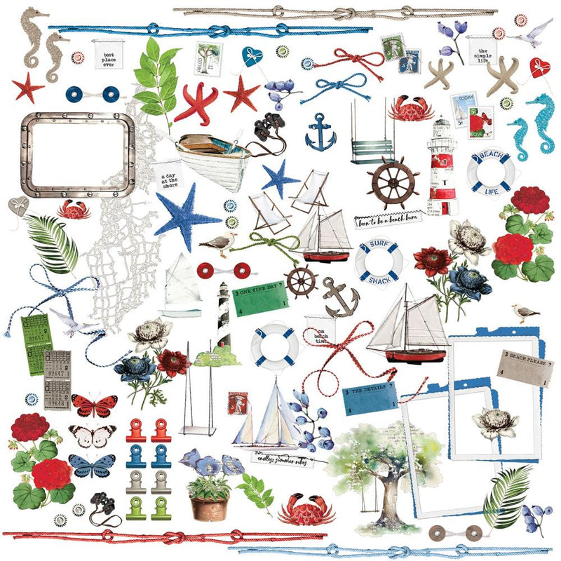49 And Market - Summer Porch - Mini Laser Cut Outs